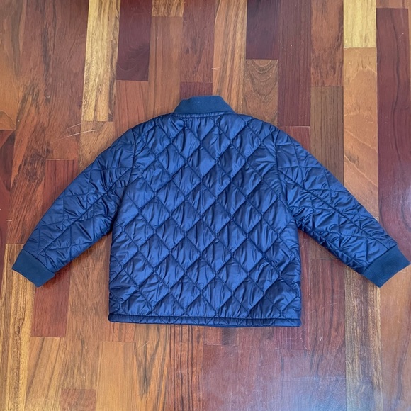 Ralph Lauren Navy Quilted Jacket Sz 24 Mths - Picture 2 of 2